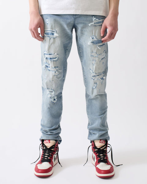 Cloudbreak Distressed Skinny Jeans - Blue