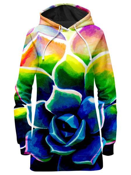 Supp Succulent Hoodie Dress