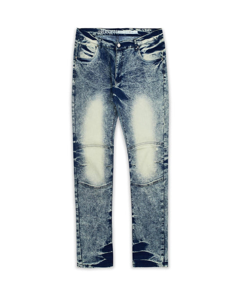 Overdrive Moto Plus Size Jeans - Blue