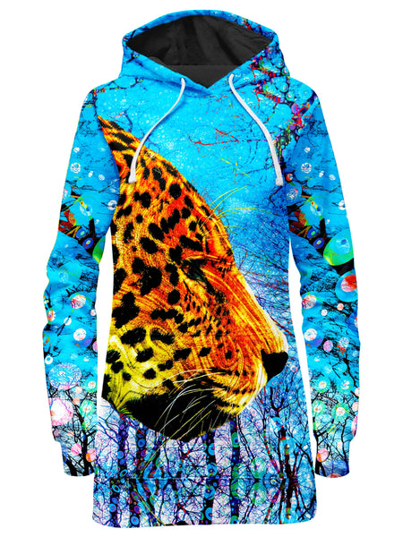 Prowling Paws Hoodie Dress