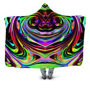 Cosmic Swirl Hooded Blanket