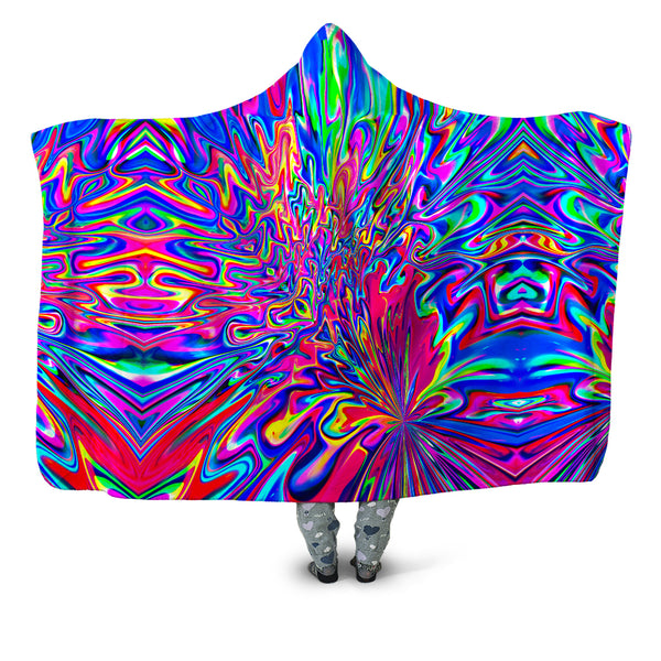 Sonic Blooming Hooded Blanket