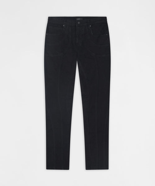 Classic Panel Skiny Jeans - Black