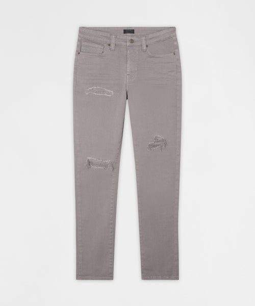 Essential Distressed Skinny Jean - Grey